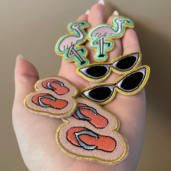 NWT Set of 6 Stoney Clover Summer Patches - Picture 1 of 1